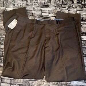 Men's Dark Brown Vinci Dress Pants